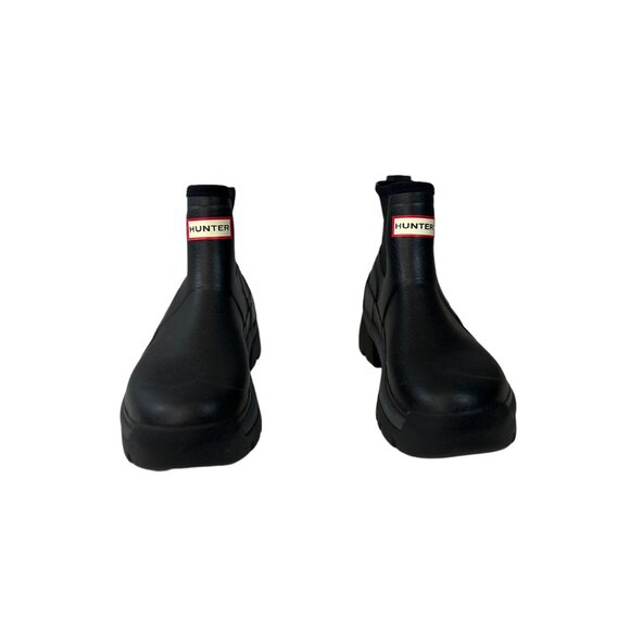 Hunter Women's Balmoral Neoprene Chelsea Boots - Black, Size UK 5 / US 7 / EU 38 - Picture 3 of 6